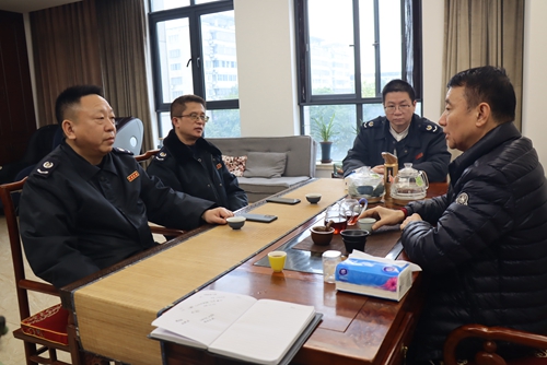 金乡税务分局走访金乡商会、金乡镇企业家协会