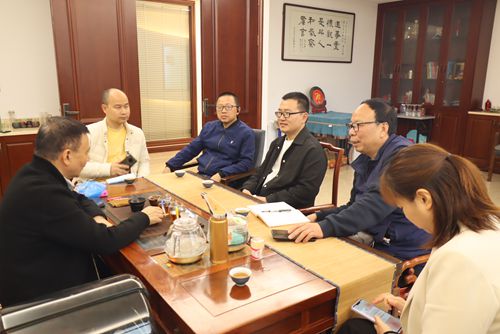 灵溪商会赴我会开展交流学习