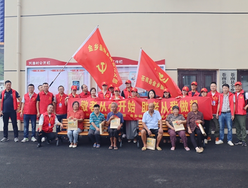 金乡镇商企协会党支部：开展“红七月”活动