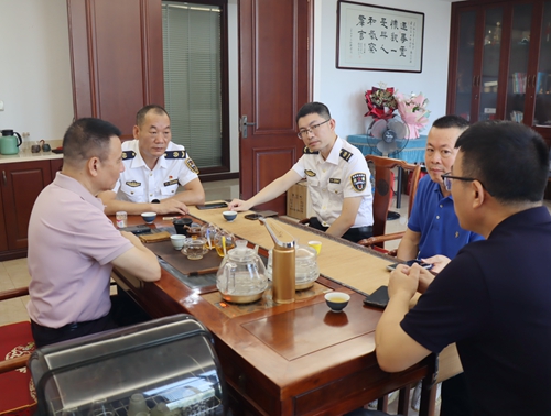 金乡社保所深入我会走访调研 切实助企纾困解难