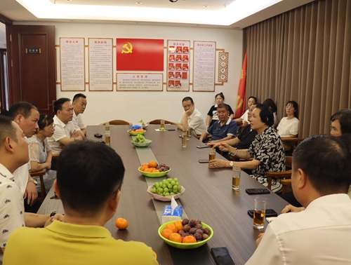 兄弟商会来访交流，同心同向共谋发展