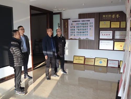 县两新组织党务工作者协会走访调研金乡商会、金乡镇企业家协会党建工作