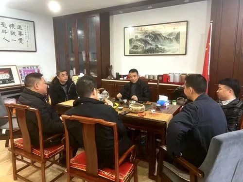 长沙市温州商会赴我会党建工作交流学习