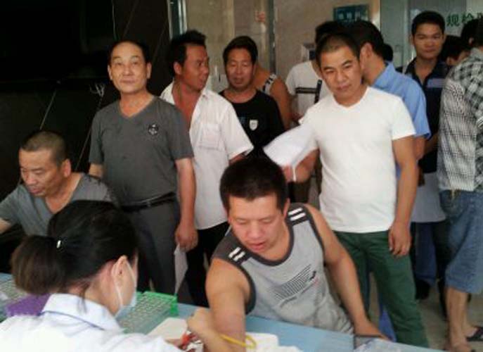 翔宇公司以人为本关爱员工身体健康